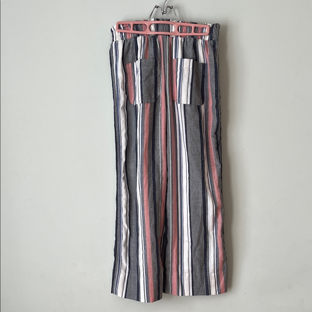 Knox Rose Pink and Gray Patterned Pants - Picture 3 of 5